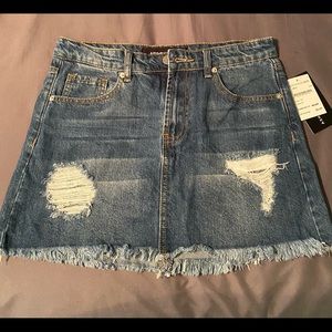 Denim skirt
